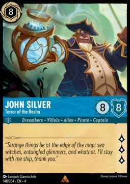 John Silver - Schrecken des Reiches 4URS-148 Rare Near Mint Deutsch