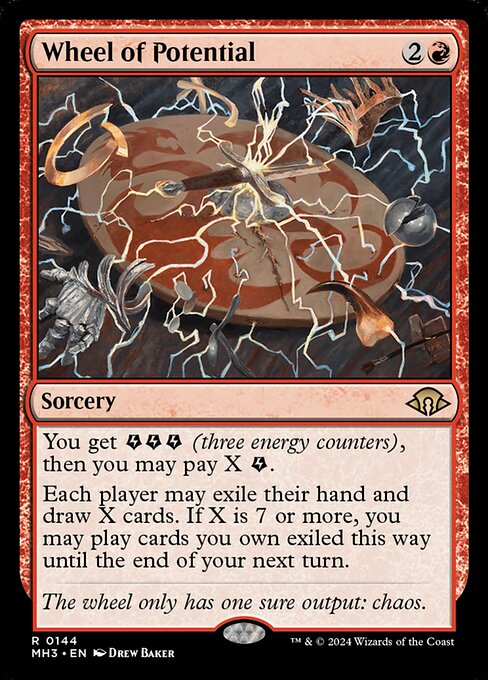 Wheel of Potential MH3-144 Rare Near Mint Englisch Foil