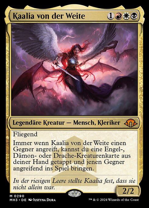 Kaalia von der Weite MH3-290 Mythic Near Mint Deutsch