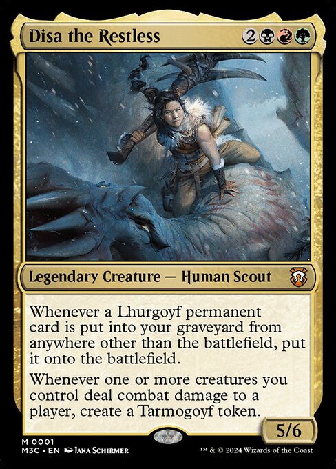 Disa the Restless M3C-1 Mythic Near Mint Englisch Foil