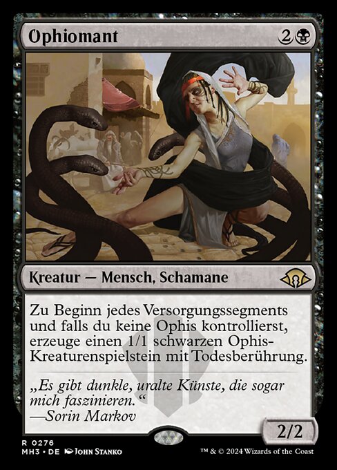 Ophiomant MH3-276 Rare Near Mint Deutsch