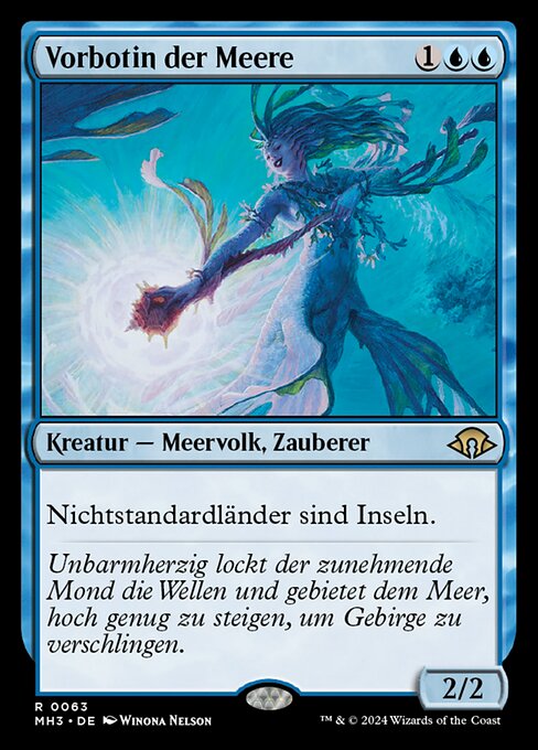 Vorbotin der Meere MH3-63 Rare Near Mint Deutsch