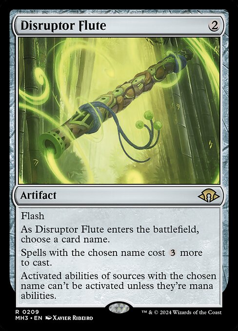 Störende Flöte MH3-209 Rare Near Mint Englisch Foil