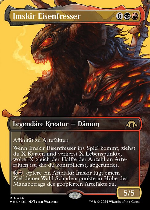 Imskir Eisenfresser (V.1) XMH3-374 Rare Near Mint Deutsch Foil