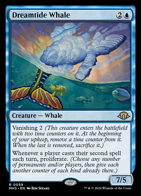 Dreamtide Whale MH3-59 Rare Near Mint Englisch