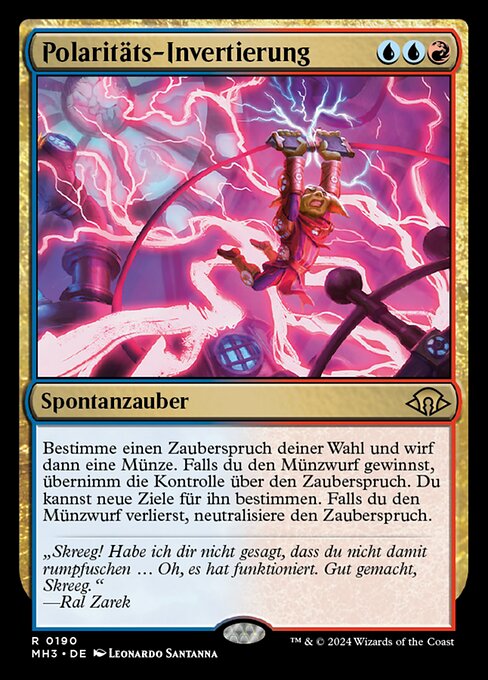Polaritäts-Invertierung MH3-190 Rare Near Mint Deutsch