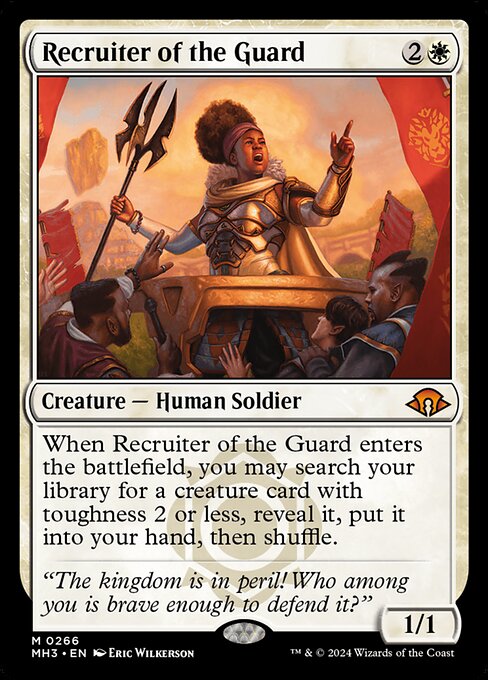 Recruiter of the Guard MH3-266 Mythic Boosterfrisch Englisch