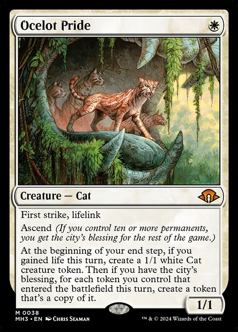 Ocelot Pride MH3-38 Mythic Excellent Englisch Foil
