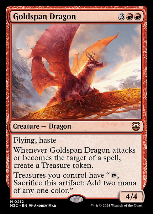 Goldspan Dragon M3C-212 Mythic Near Mint Englisch