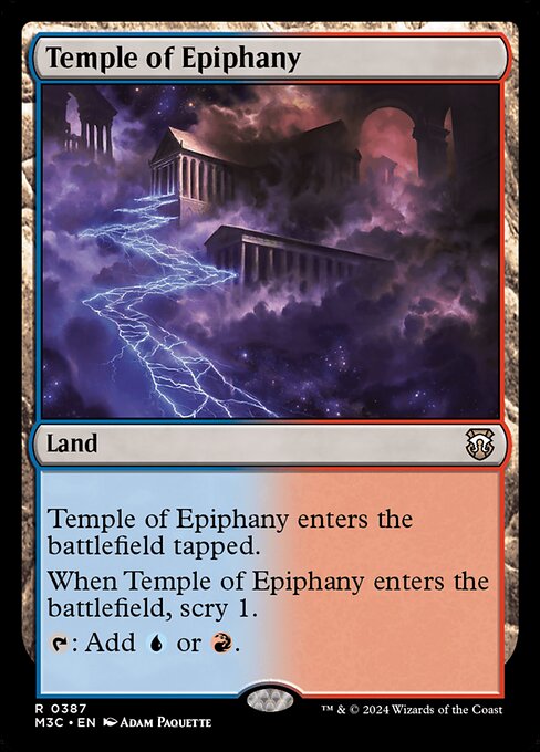 Temple of Epiphany M3C-387 Rare Near Mint Englisch