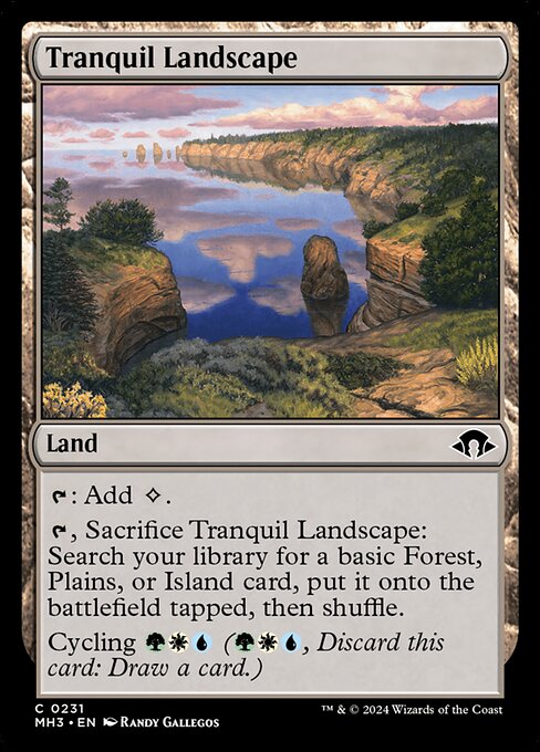 Tranquil Landscape MH3-231 Common Boosterfrisch Englisch