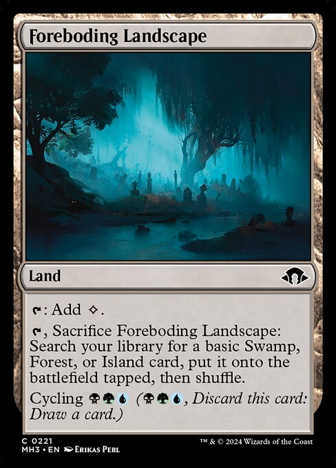 Foreboding Landscape MH3-221 Common Boosterfrisch Englisch Foil
