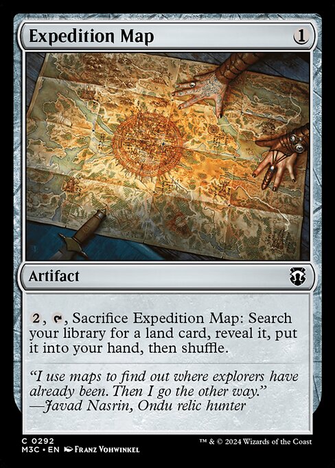 Expedition Map M3C-292 Common Near Mint Englisch
