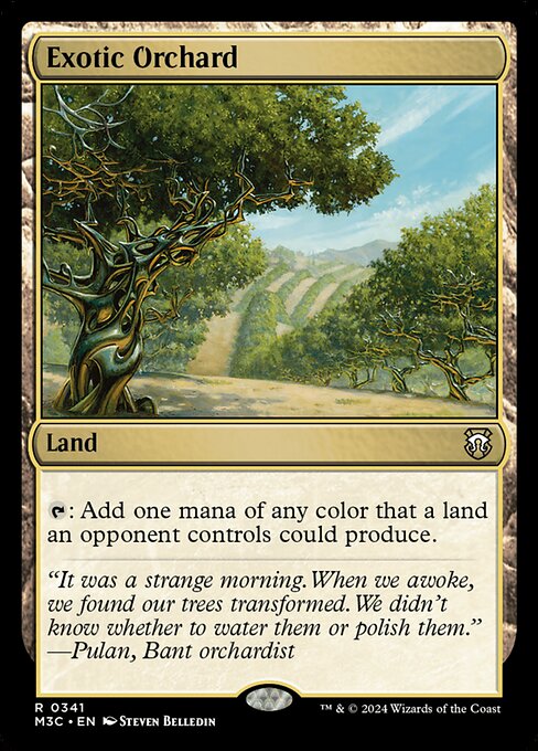 Exotic Orchard M3C-341 Rare Near Mint Englisch