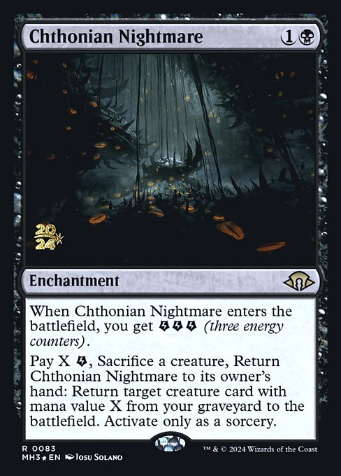 Chthonischer Albtraum PMH3-83 Rare Near Mint Deutsch Foil