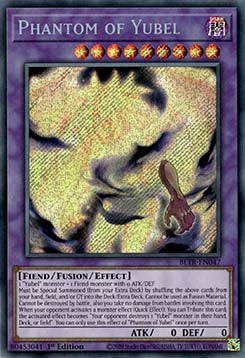 Phantom of Yubel (V.1) BLTR-EN047 Secret Rare Near Mint Englisch 1. Auflage