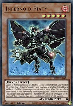 Infernoid Piaty BLTR-062 Ultra Rare Excellent Deutsch 1. Auflage