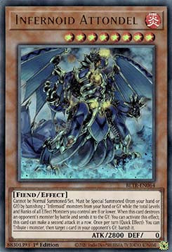 Infernoid Attondel BLTR-064 Ultra Rare Near Mint Deutsch 1. Auflage