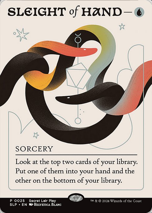 Sleight of Hand DCI-25 Rare Near Mint Englisch