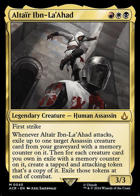 Altaïr Ibn-La'Ahad ACR-45 Mythic Near Mint Englisch Foil