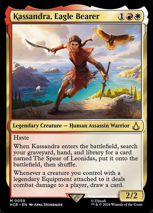 Kassandra, Eagle Bearer ACR-59 Mythic Excellent Englisch