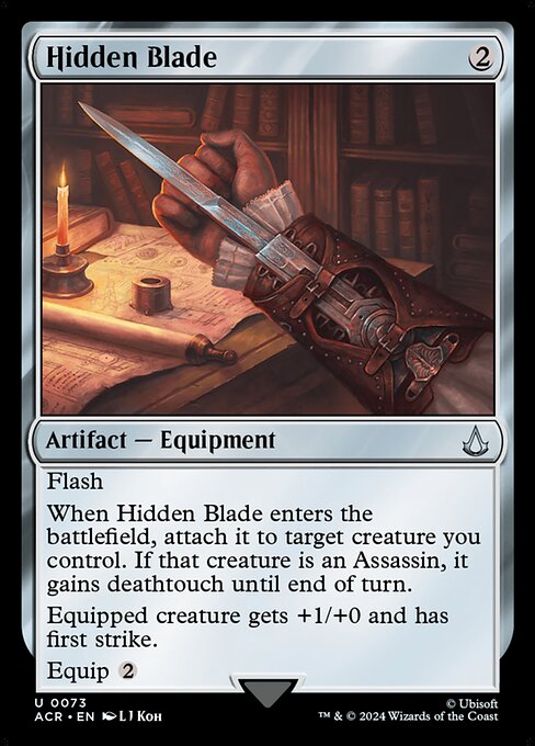 Hidden Blade ACR-73 Uncommon Near Mint Englisch