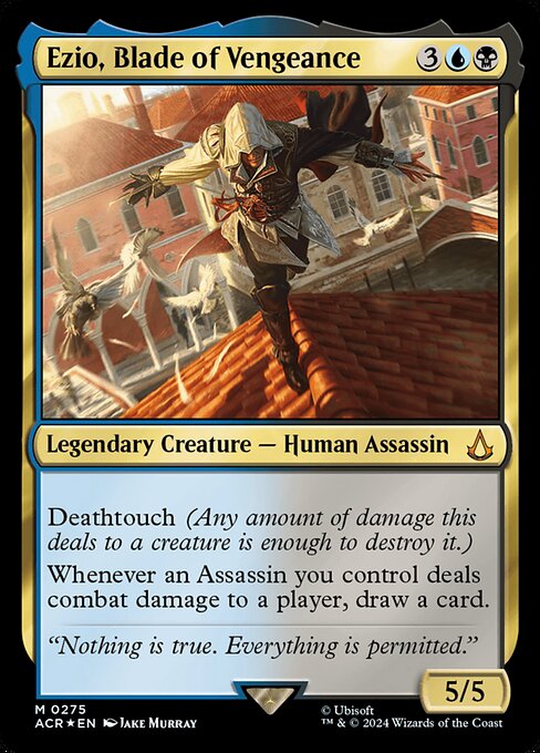Ezio, Blade of Vengeance XACR-275 Mythic Excellent Englisch Foil