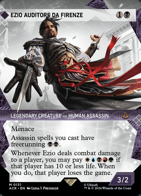 Ezio Auditore da Firenze XACR-131 Mythic Near Mint Englisch Foil