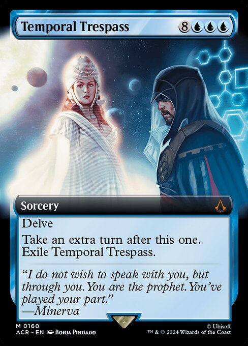 Temporal Trespass XACR-160 Mythic Near Mint Englisch