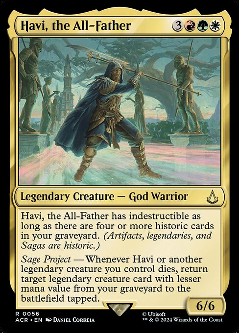Havi, the All-Father ACR-56 Rare Near Mint Englisch Foil