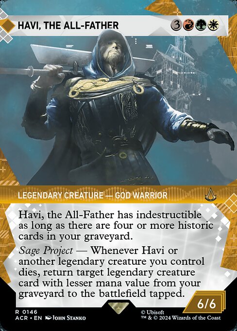 Havi, the All-Father XACR-146 Rare Near Mint Englisch Foil