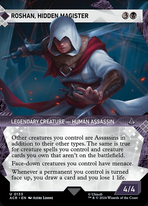 Roshan, Hidden Magister XACR-133 Uncommon Excellent Englisch Foil