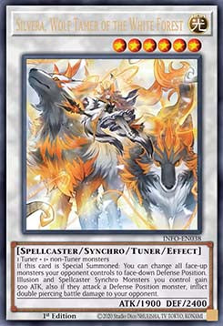 Silvera, Wolfszähmerin vom Weißen Wald (V.1) INFO-038 Ultra Rare Excellent Deutsch 1. Auflage