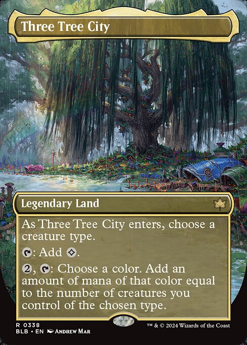 Three Tree City (V.2) XBLB-338 Rare Near Mint Englisch