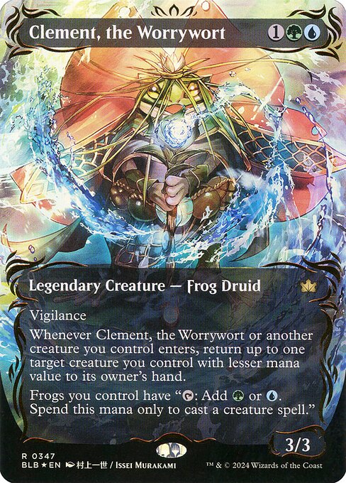 Clement der Warzseher (V.2) XBLB-347 Rare Near Mint Englisch Foil