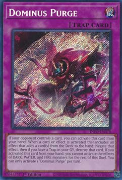 Dominus-Säuberung (V.1) INFO-078 Secret Rare Near Mint Deutsch 1. Auflage