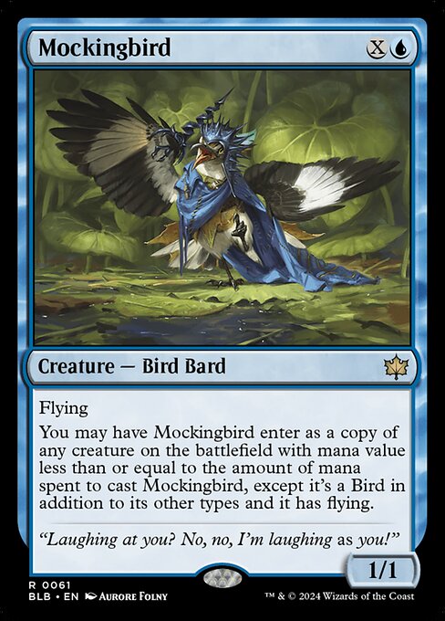 Mockingbird BLB-61 Rare Excellent Englisch