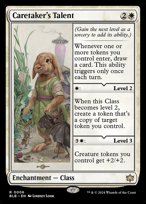Caretaker's Talent BLB-6 Rare Near Mint Englisch Foil