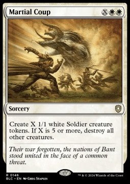 Martial Coup BLC-146 Rare Good Englisch