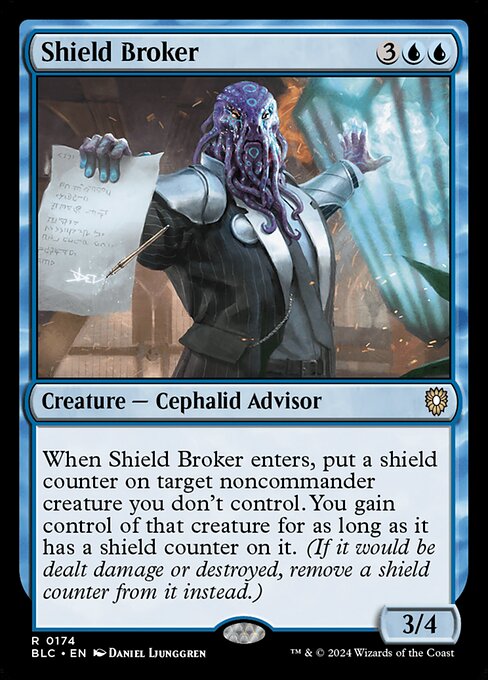 Shield Broker BLC-174 Rare Near Mint Englisch