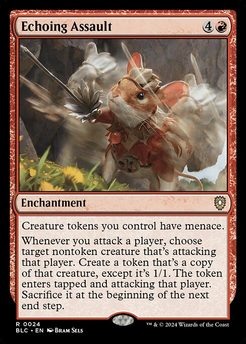 Echoing Assault BLC-24 Rare Excellent Englisch