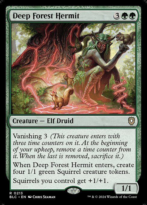 Deep Forest Hermit BLC-213 Rare Near Mint Englisch