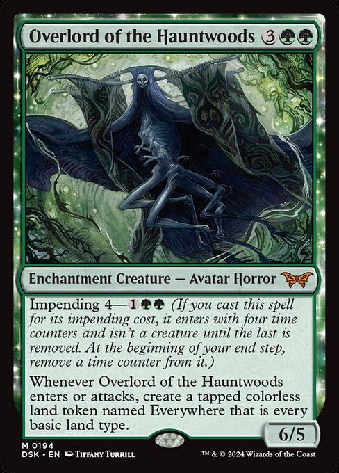 Overlord of the Hauntwoods DSK-194 Mythic Excellent Englisch