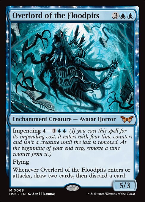 Overlord of the Floodpits DSK-68 Mythic Excellent Englisch