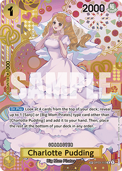 Charlotte Pudding (OP03-112) OP08 Special Rare Near Mint Englisch