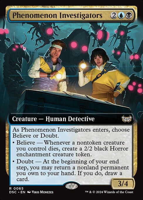 Phenomenon Investigators XDSC-65 Rare Near Mint Englisch