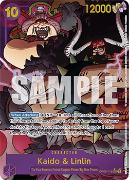 Kaido & Linlin (OP08-119) (V.2) OP08 Alternate Art Excellent Englisch