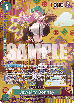 Jewelry Bonney (ST02-007) OP08 Special Rare Excellent Englisch