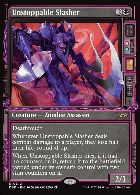 Unstoppable Slasher (V.2) XDSK-312 Rare Excellent Englisch