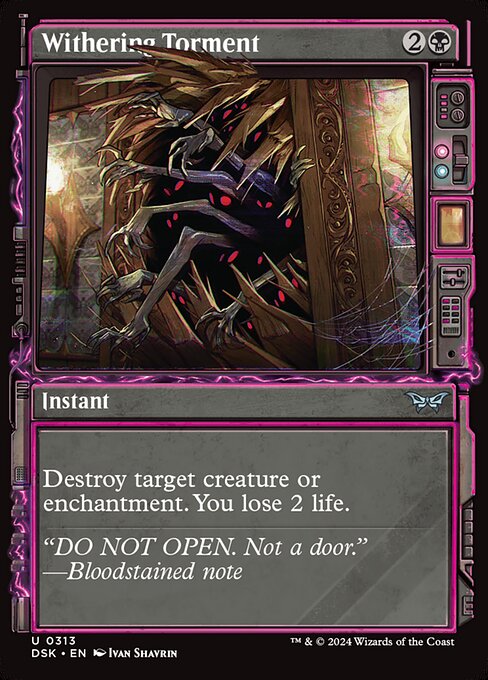 Withering Torment XDSK-313 Uncommon Near Mint Englisch